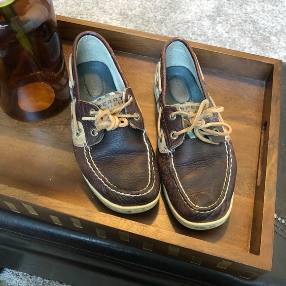Sperry Shoes - EUC Sperry | Women’s Plaid Topsider Boat Shoes